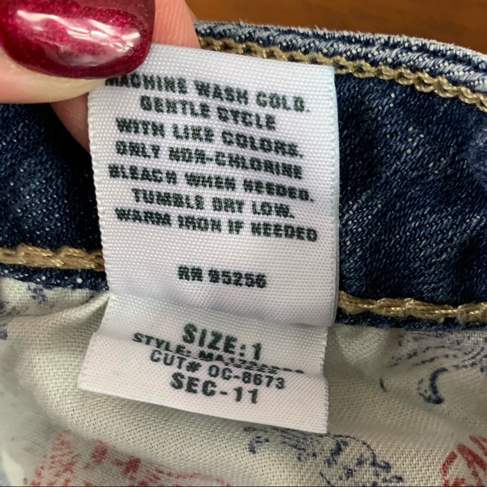 Hint Denim Jean Shorts - Picture 6 of 6